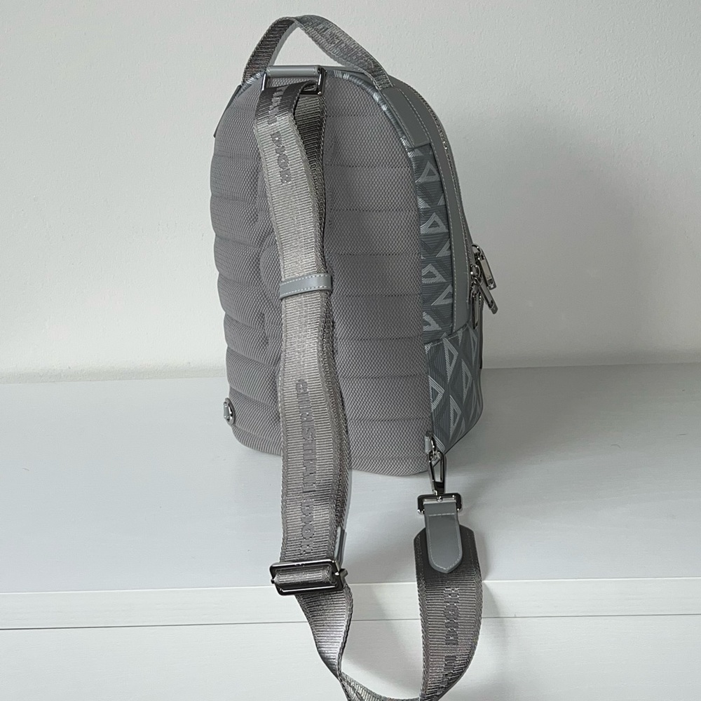 Dior MINI RIDER SLING BAG Gray CD Diamond Canvas - Picture 6 of 6